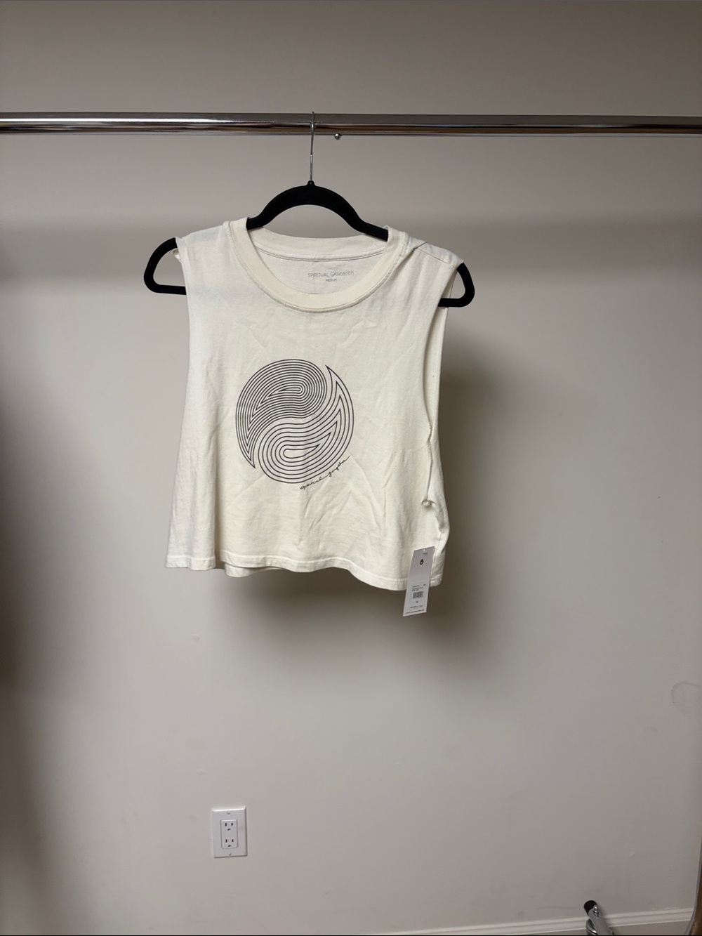 Spiritual gangster new wave Callie crop tank